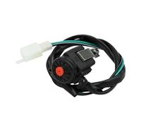 Moto Kill Stop Interruttore Adatto per Yamaha ATV UTV per K&TM per Honda per Kawasaki Etc Interruttore di avvio e arresto moto NO/OFF(Red)