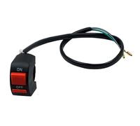 Moto Kill Stop Interruttore Interruttore di spegnimento della fiamma del manubrio motocicletta da 22 mm Pulsante ON OFF per la lampada segnalazione faro moto