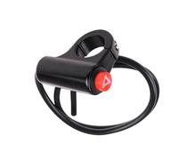 Moto Kill Stop Interruttore Interruttore moto Pulsante interruttore luce di emergenza Veicolo elettrico Doppio flash Lampada Lampeggiatore segnale Articoli