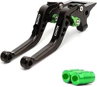 Moto Leva Freno E Frizione Regolabile Moto Leve Freno Frizione Corta Tappo Valvola Pneumatico for KAWASAKI for Z900 2017-2023 Accessorie ，Leva della frizione per moto