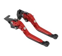 Moto Leva Freno Leve Frizione Accessori Moto Leve Freno Frizione Pieghevoli Regolabili Maniglie Allungabili Leva Per Per Mt125 Set Leve Freno Frizione Moto(Red-2)