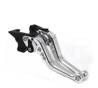 Moto Leva Freno Leve Frizione Accessori Moto Per CFMOTO 650NK 650 NK 2018 2019 2020 Maniglia Del Freno Regolabile Leve Frizione E Manubrio Set Leve Freno Frizione Moto(Silver)