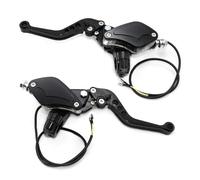 Moto Leva Freno Leve Frizione Cilindro Principale Del Freno Del Motociclo Alluminio 7/8 "22mm Leva Della Maniglia Idraulica Sinistra Destra Universale Per Suzuki(Black)