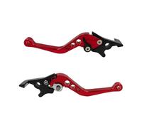 Moto Leva Freno Leve Frizione Maniglia Del Freno A Tamburo Della Frizione Del Motociclo Da 1 Paio Maniglia Del Freno Universale Adatta Per Moto Set Leve Freno Frizione Moto(Red)