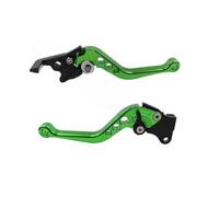 Moto Leva Freno Leve Frizione Maniglia Della Leva Del Freno A Tamburo Della Frizione Con Modifica Regolabile Del Motociclo Set Leve Freno Frizione Moto(Green)