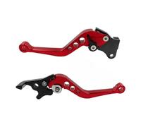 Moto Leva Freno Leve Frizione Maniglia Della Leva Del Freno A Tamburo Della Frizione Con Modifica Regolabile Del Motociclo Set Leve Freno Frizione Moto(Red)