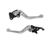 Moto Leva Freno Leve Frizione Maniglia Della Leva Del Freno A Tamburo Della Frizione Con Modifica Regolabile Del Motociclo Set Leve Freno Frizione Moto(Silver)