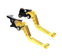 Moto Leva Freno Leve Frizione Maniglia Leva Freno Tamburo Frizione Motociclo Misura Universale Per La Modifica Moto Maniglia Freno Motociclo Da 1 Paio Set Leve Freno Frizione Moto(Yellow)