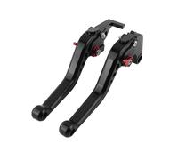 Moto Leva Freno Leve Frizione Per CB650F Per CB 650F Per CB 650 F 2014 2015 2016 2017 2018 Moto Breve Freno Frizione Maniglie Leva Set Leve Freno Frizione Moto(Black and red)