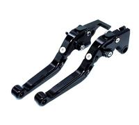Moto Leva Freno Leve Frizione Per Kawasaki Per Z1000sx Per Z 1000sx 2011-2016 Moto Regolabile Pieghevole Allungabile Leve Freno Frizione Set Leve Freno Frizione Moto(Black)