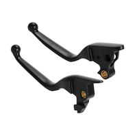 Moto Leva Freno Leve Frizione Per Softail 2015 2016 2017 2018 2019 2020 2021 Pompa Freno Freno Idraulico Leve Frizione Sinistra Destra Accessori Moto(Black)