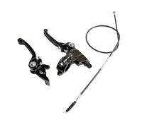 Moto Leva frizione Leva del freno della frizione pieghevole per manubrio da 7/8" e 22 mm con cavo per moto per cross per 110 cc, 125, 140 150