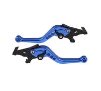 Moto Leve Freno Frizione Adatto per PCX 125 2021 PCX 125 Accessori per moto CNC Leve freno frizione corte Adattatore maniglia regolabile Adattatore freno a disco leve freno frizione moto(A-Blue)