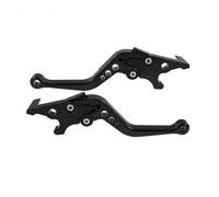 Moto Leve Freno Frizione Adatto per PCX 125 2021 PCX 125 Accessori per moto CNC Leve freno frizione corte Adattatore maniglia regolabile Adattatore freno a disco leve freno frizione moto(A-Black)
