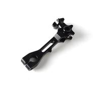 Moto Leve Freno Frizione Bilanciere universale in alluminio CNC per braccio freno posteriore, leva di tensione regolabile, parti per moto, pit bike e dirt bike leve freno frizione moto(Black)