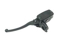 Moto Leve Freno Frizione Leva Freno Anteriore Universale, Pompa Idraulica Cilindro Principale Frizione Freno Anteriore, 16 Mm, Nera, 7/8" 22 Mm(16mm Left Pump)