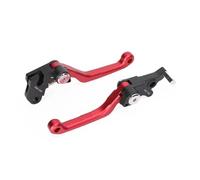 Moto Leve Freno Frizione Leva freno frizione pivotante per XR 150L 650L per XR150L XR650L Accessori per moto Dirt Pit Bike Manopole di controllo XR 150 650 L leve freno frizione moto(Red)