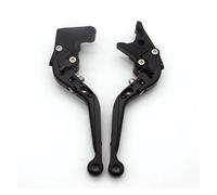 Moto Leve Freno Frizione Per MT125 2014-2021 CNC Moto Leva Freno Frizione Maniglia in Alluminio Moto Leva Freno Maniglia Accessori Leva della del freno(Fold Extend Bliack)