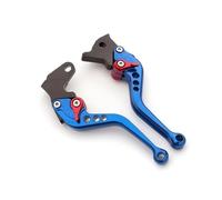 Moto Leve Freno Frizione Per VESPA PX 125 150 200 Star Stella Per LML T5 Leva freno frizione moto regolabile in alluminio CNC Leve freno a tamburo anteriori e posteriori leve freno frizione moto(Short