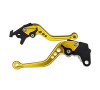 Moto Leve Freno Frizione Per VESPA PX 125 150 200 Star Stella Per LML T5 Leva freno frizione moto regolabile in alluminio CNC Leve freno a tamburo anteriori e posteriori leve freno frizione moto(Short