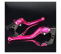 Moto Leve Freno Frizione Per VESPA PX 125 150 200 Star Stella Per LML T5 Leva freno frizione moto regolabile in alluminio CNC Leve freno a tamburo anteriori e posteriori leve freno frizione moto(Long