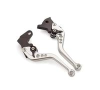 Moto Leve Freno Frizione Per VESPA PX 125 150 200 Star Stella Per LML T5 Leva freno frizione moto regolabile in alluminio CNC Leve freno a tamburo anteriori e posteriori leve freno frizione moto(Short