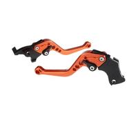 Moto Leve Freno Frizione Per VESPA PX 125 150 200 Star Stella Per LML T5 Leva freno frizione moto regolabile in alluminio CNC Leve freno a tamburo anteriori e posteriori leve freno frizione moto(Short