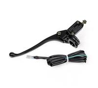 Moto Leve Freno Frizione Pompa freno anteriore per scooter elettrico, cilindro principale, leva freno idraulica, accessori modificati, parti(Left)