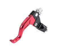 Moto Leve Freno Leva frizione corta per acrobazie, montaggio su manubrio per moto, dirt pit bike, 22 mm, 7/8" universale per Suzuki leve freno frizione moto(Red)