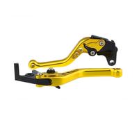 Moto Leve Freno Per XT125R XT125X 2005-2006 CNC Corto Lungo Motociclo Regolabile Leve Freno Frizione Maniglia Accessori Manopole leve freno frizione moto(Short Gold)