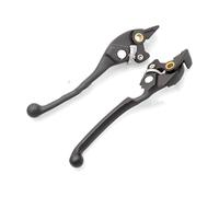 Moto Leve Leva frizione freno idraulica per motocicletta con gambo a mano per CB600F CB900F per Hornet 600 900 CB1000 CB1300 leve freno frizione moto(1 Pair Black)