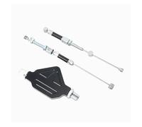 Moto Leve Per fuoristrada Dirt Pit Universale Moto Universale Facile Frizione Stunt Leva Tirare Cavo Frizione Moto leve freno frizione moto(Black)