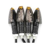Moto Luce Direzione Lampade 4 Pezzi/set Indicatori Di Direzione A LED Universali Per Moto Indicatori Di Direzione Lunghi E Corti Indicatori Di Direzione Lampeggianti Accessori