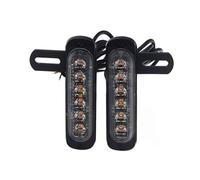 Moto Luce Freno Luce Di Stop Ausiliaria A LED A Doppia Funzione Per Targa Per Moto, 12 V, Luci Di Arresto Posteriori, Indicatori Di Direzione, Lampada Universale