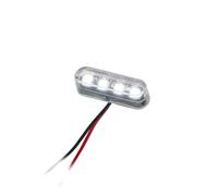 Moto Luce Targa LED Riconoscimento Incasso Illuminazione A