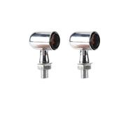 moto Luci diurne Indicatore di direzione a forma di proiettile per moto, luce di posizione posteriore a LED integrata, luce di marcia diurna,per 2 in 1