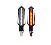 moto Luci diurne Indicatori di direzione per motociclette, indicatori di direzione per moto, relè incorporato, indicatori di direzione DRL, indicatori di stop
