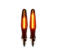 moto Luci diurne Relè integrato per indicatori di direzione a LED per motocicletta, indicatori di direzione per acqua 335SMD, indicatori di direzione lampeggianti
