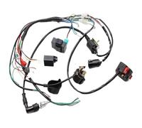 Moto Magneto Statore Bobina Per 70 90 110 CC Linea Di Cablaggio Per Veicolo Completo Linea Di Cablaggio A 6 Livelli Bobina Di Accensione CDI Accessori Per Moto Fuoristrada ATV