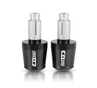 Moto Manopole Estremità Del Manubrio Mano Cap Mano Bar End 7/8 "22mm Per CB300F/FA CB 300R 300F CB300 R F/FA 2014-2019 2018(Black-Black)