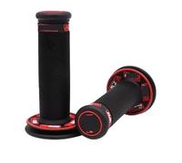 Moto Manopole manubrio Accessori per manicotti portatili universali in gomma retrò modificati per motocicletta da 22 mm, fuoristrada