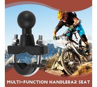 Moto Manubrio Ferroviario Supporto 37mm Larghezza Bulloni a U Base Con 1