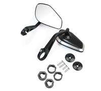 Moto Manubrio Retrovisore Maniglia Bar End Specchio Per Triumph Per Speed 400 Per Scrambler 400 X Per Strada Per Twin specchietto retrovisore per moto(Black 1)