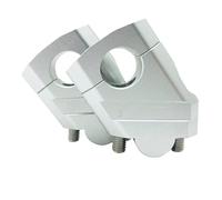 Moto Manubrio Riser Per BMW Per R 1200GS Per ADV Per R1200 GS 2004-2012 2008 2009 2010 2011 Manubrio Riser Bar Mount Maniglia Morsetto Rialzi Manubrio(28mm Silver)