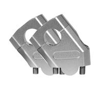 Moto Manubrio Riser Per BMW Per R850R Per F800ST Per R1150R Moto Manubrio Riser Bar Mount Maniglia Morsetto Morsetto Manubrio Riser Moto(22mm Silver)