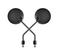 Moto Manubrio Specch Specchietto Retrovisore Per Bicicletta Da 8 Mm Trasparente Ampio Convesso Per Ciclismo Accessori Per Bicicletta Elettrica Specchietti rotondi per moto(666 8mm)