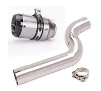 Moto Marmitta con Scarico Per BMW F900 R XR F900R F900XR 2020 2021 2022 2023 Silenziatore Scarico Per Moto 51 Mm Senza Tubo Collegamento Centrale Slip On(Type 5)