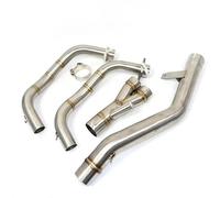 Moto Marmitta con Scarico Per CB500X CBR500 CB500F CBR500R CBR CB 500 X F R 2013-2019 Scarico Moto Escape Tubo Collegamento Anteriore Centrale Modificato Senza Silenziatore