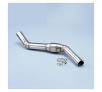 Moto Marmitta con Scarico Per CFMOTO NK 650 MT NK 400 NK650 NK400 Tubo Scarico Moto Slip On 51mm Tubo Centrale In Acciaio Inossidabile Con Uscita Posteriore(Type C)