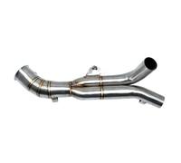 Moto Marmitta con Scarico Per R1 YZF 1000 Per YZF-R1 YZF-1000 YZF R1 2009-2014 Motocicletta Sportiva Slip On Tubo Scarico Collegamento Centrale Tubo Marmitta